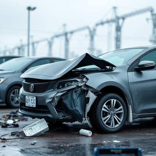 car crash damage