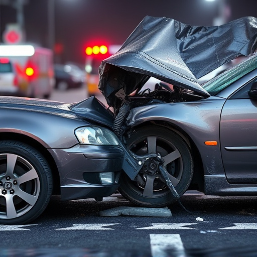 car crash damage