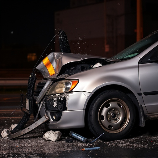car crash damage