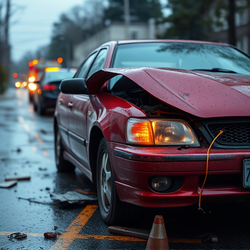 car crash damage