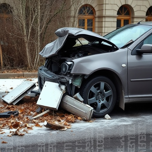 car crash damage