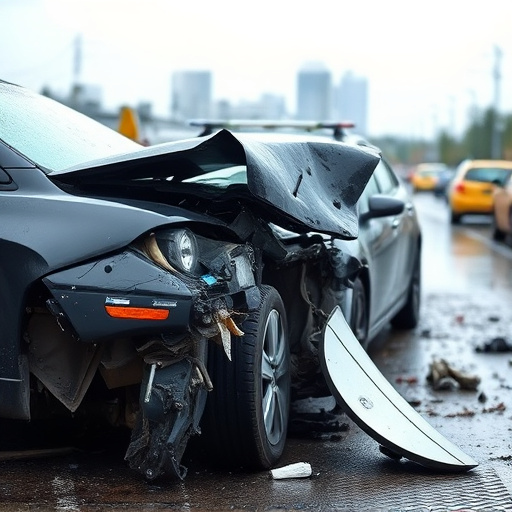 car crash damage