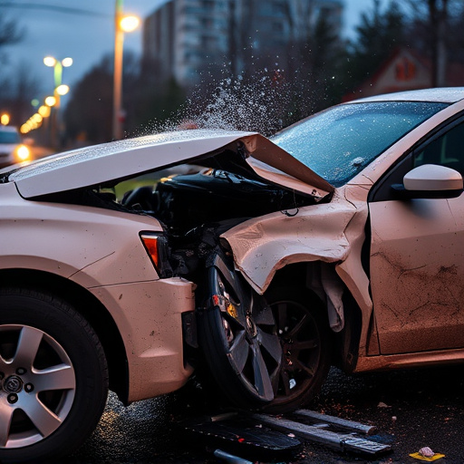 car crash damage