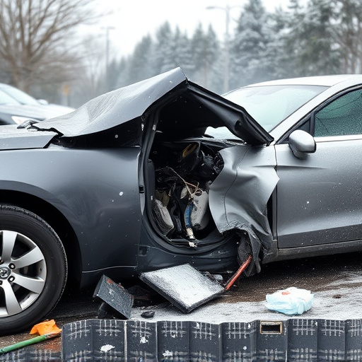 car crash damage