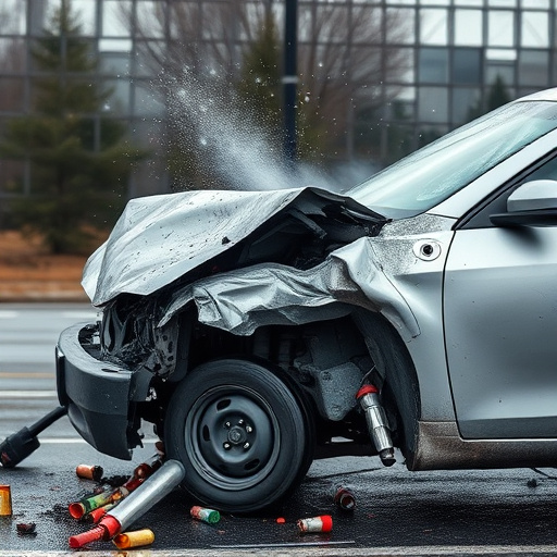 car crash damage