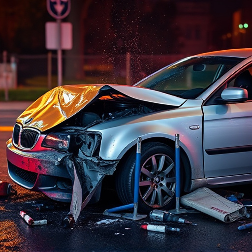car crash damage
