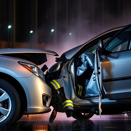 car crash damage