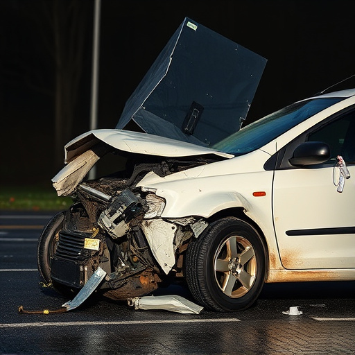 car crash damage
