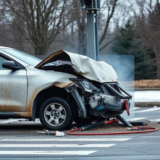 car crash damage