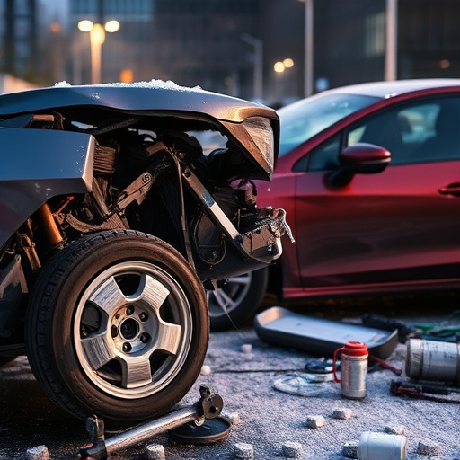 car crash damage