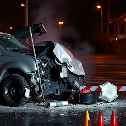 car crash damage