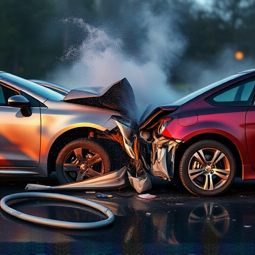 car crash damage