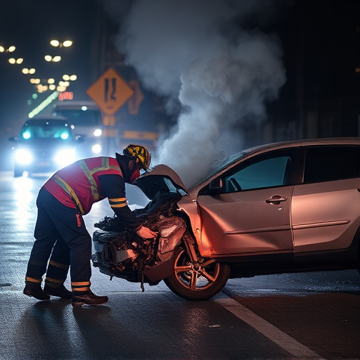car crash damage