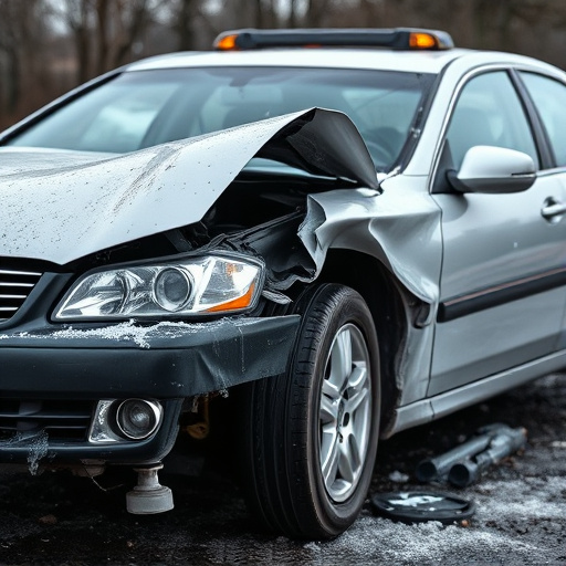 car crash damage
