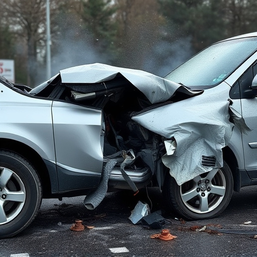 car crash damage