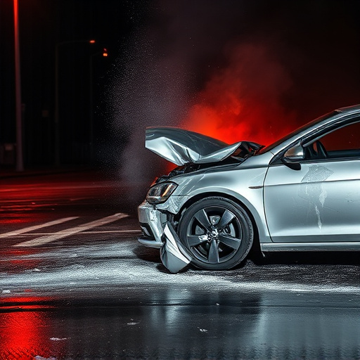 car crash damage