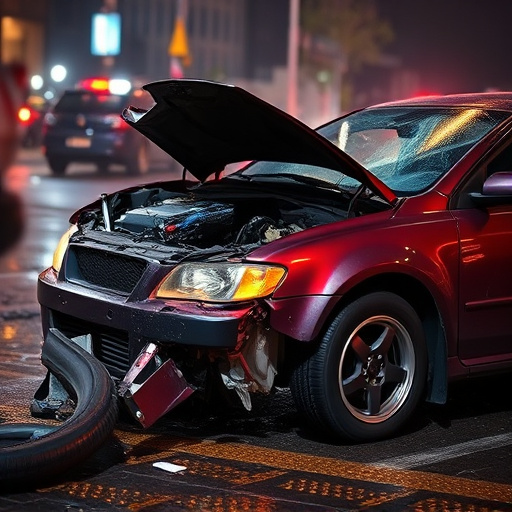 car crash damage