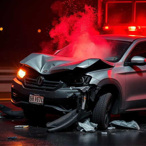 car crash damage