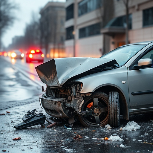 car crash damage