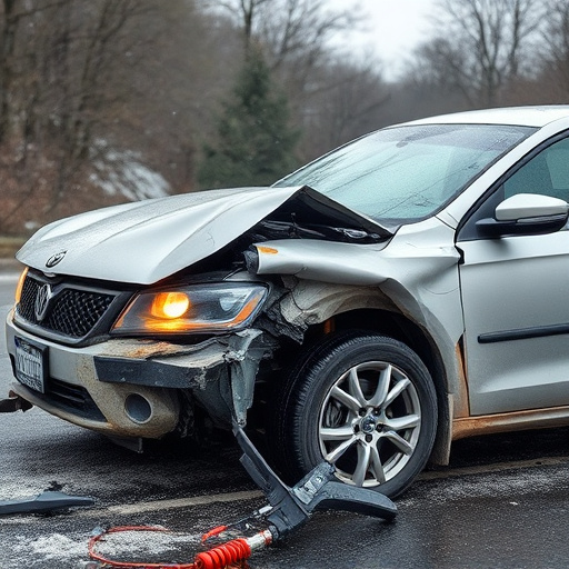 car crash damage