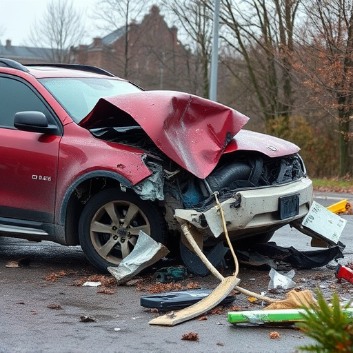 car crash damage