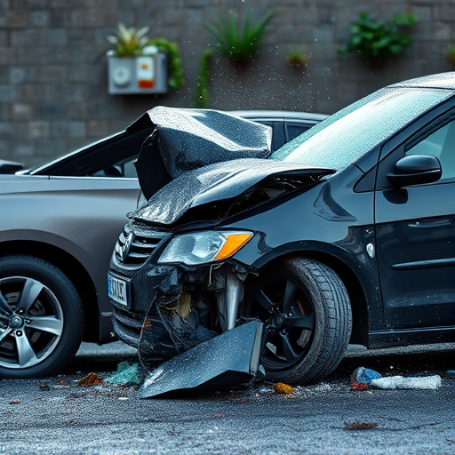 car crash damage