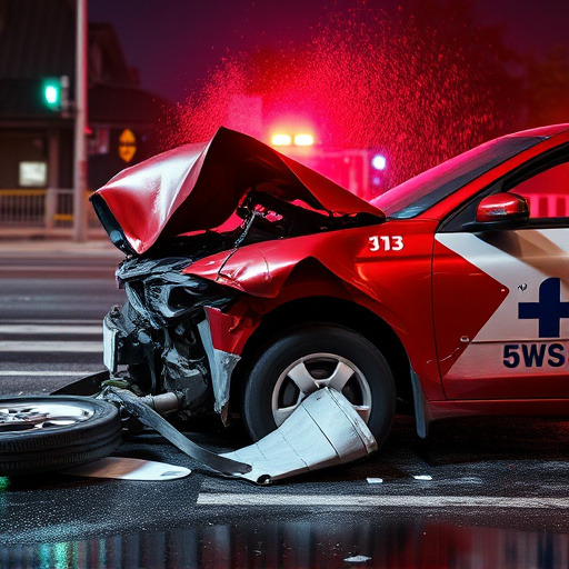 car crash damage
