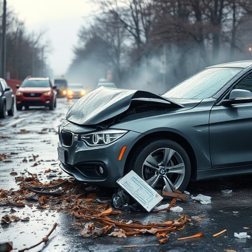 car crash damage