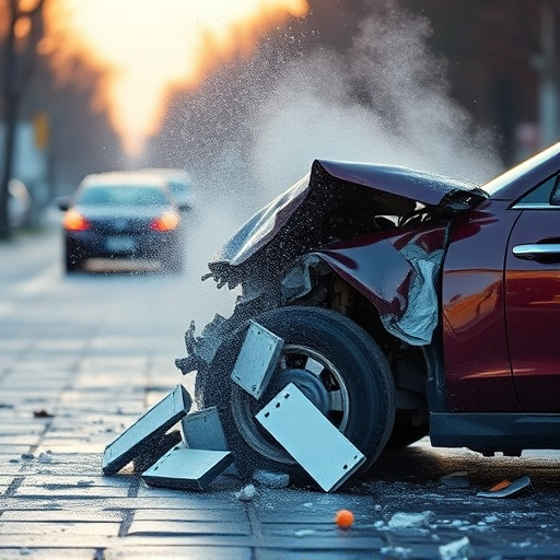 car crash damage
