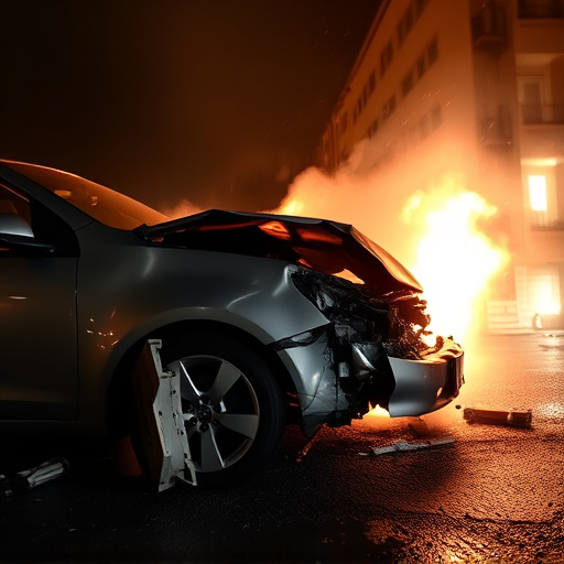 car crash damage