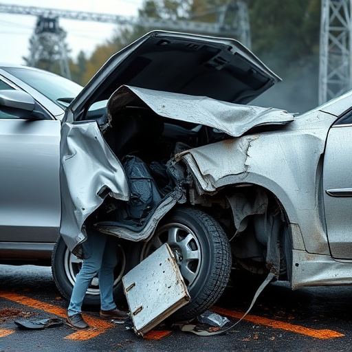 car crash damage