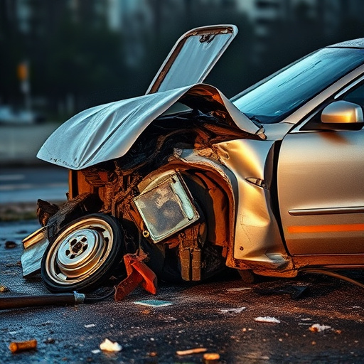 car crash damage