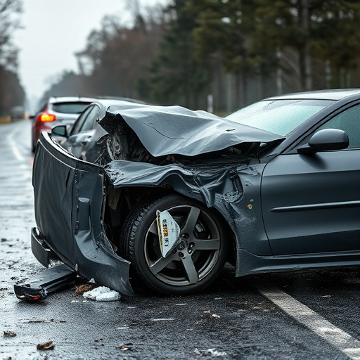 car crash damage