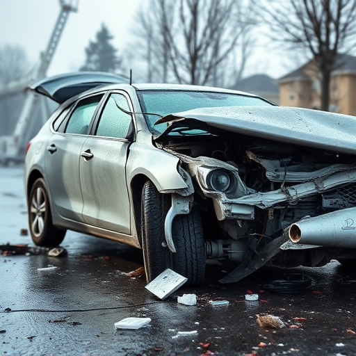 car crash damage