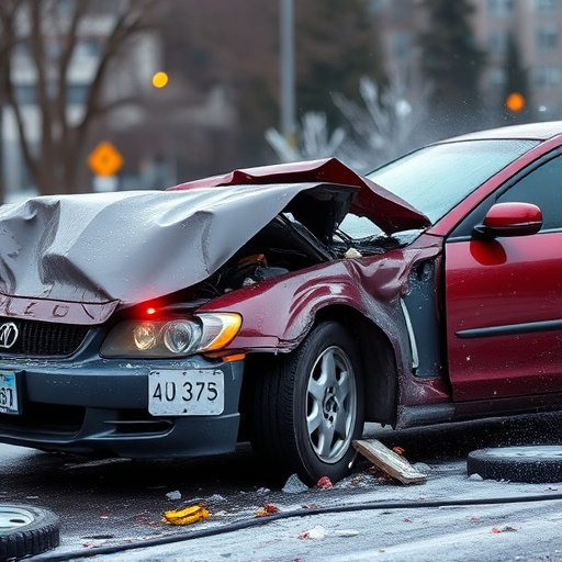 car crash damage