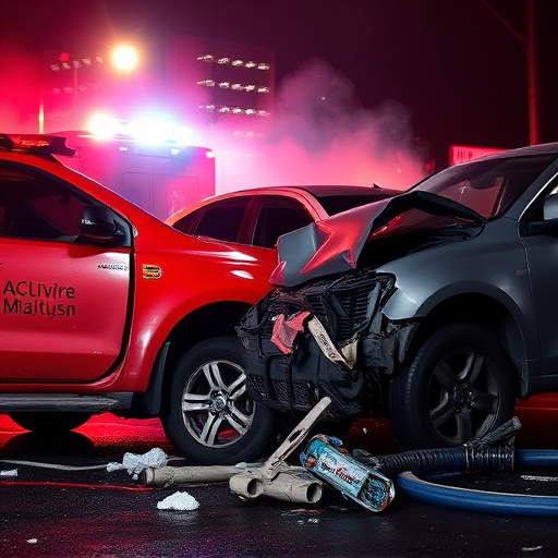 car crash damage