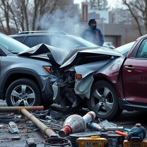 car crash damage