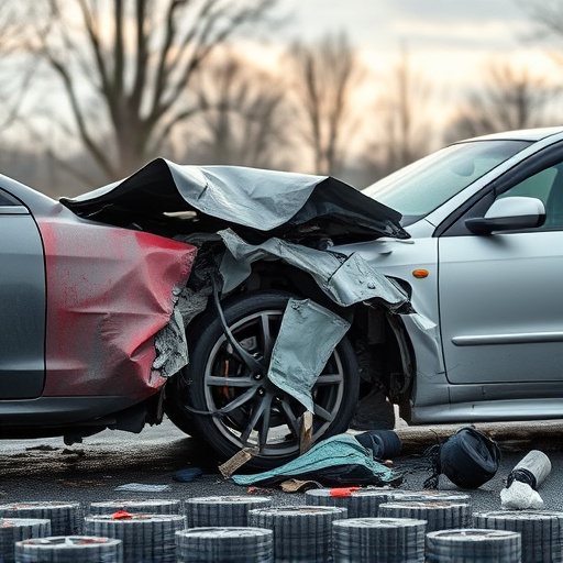 car crash damage