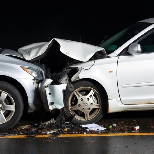 car crash damage