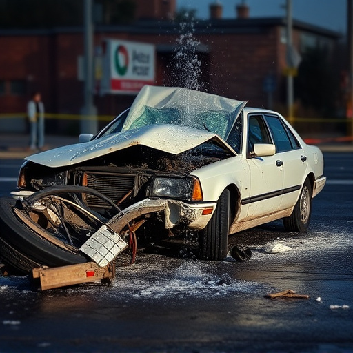 car crash damage