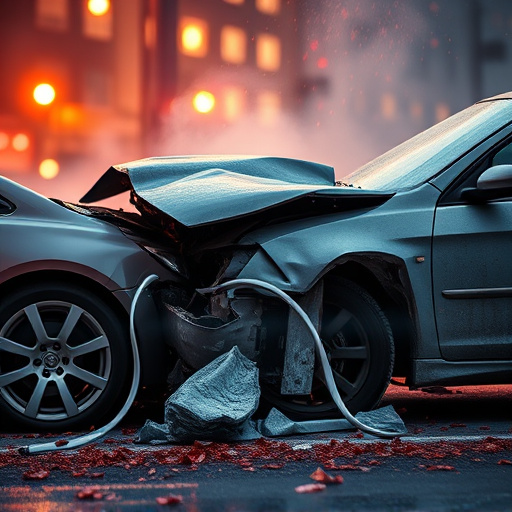 car crash damage