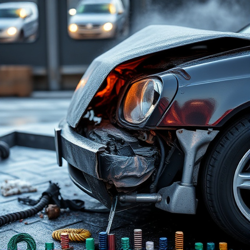 car crash damage