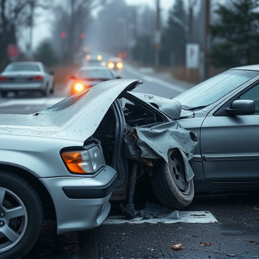 car crash damage