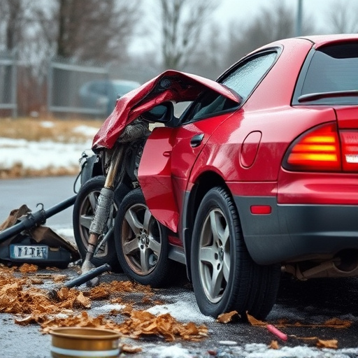 car crash damage