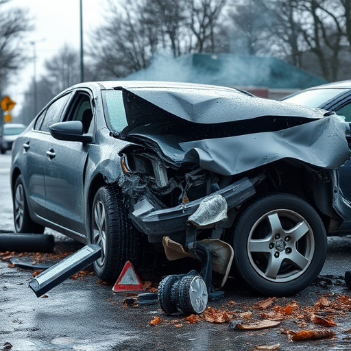 car crash damage