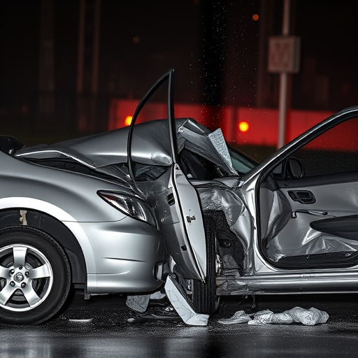 car crash damage