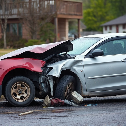 car crash damage