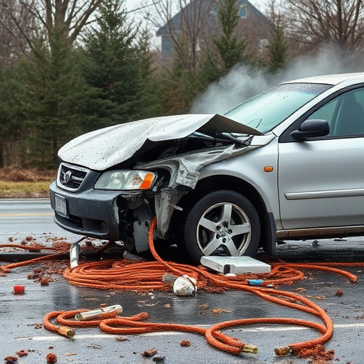car crash damage