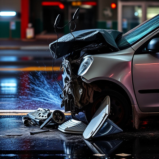 car crash damage