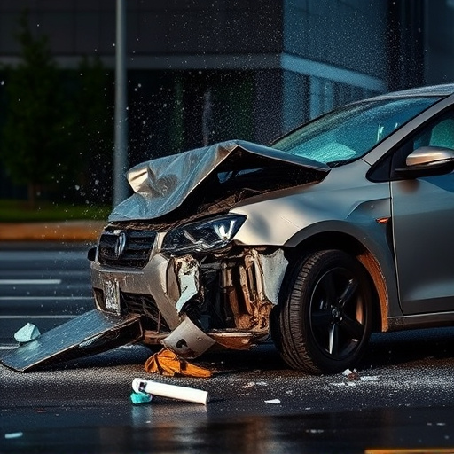 car crash damage